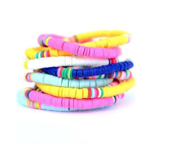 Clay Bead Bracelets