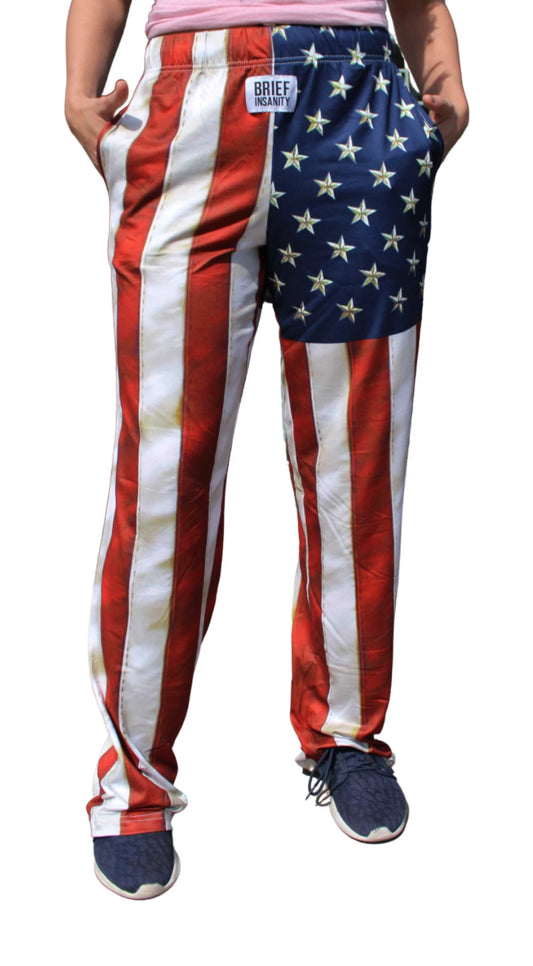 American Flag Pajama Pants