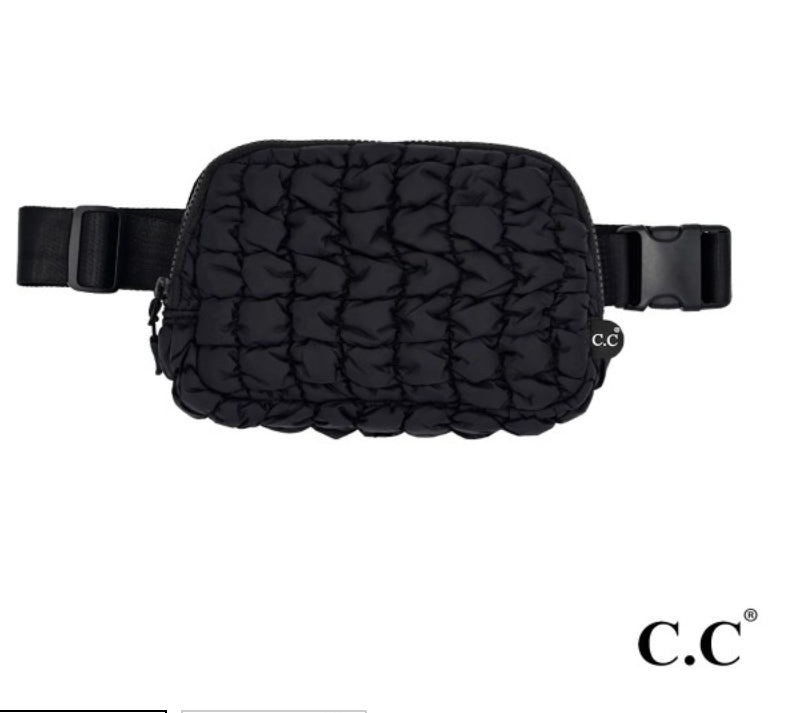 Quilted Puffer Fanny/Chest Bag