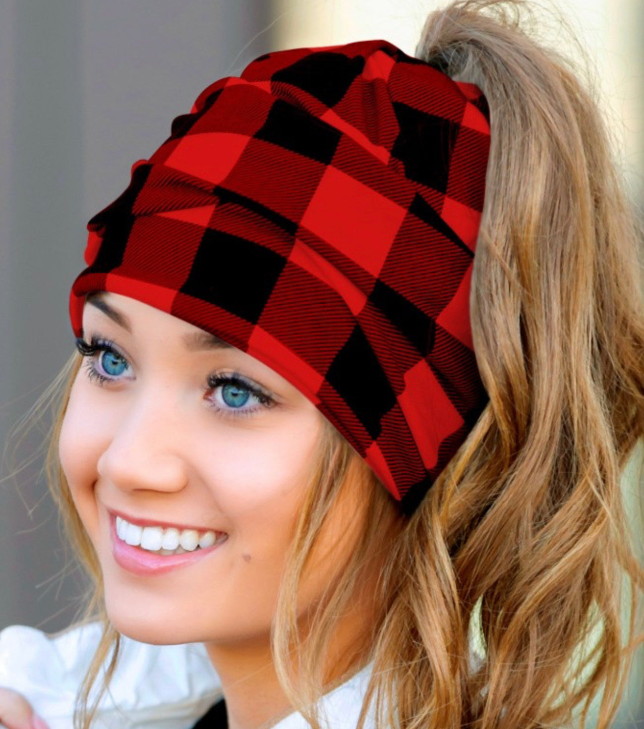 Convertible Ponytail Beanie