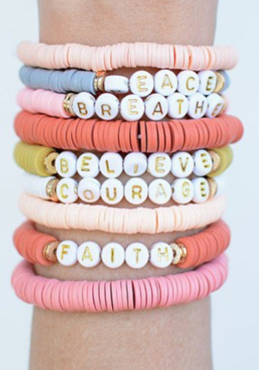 Clay Bead Bracelets