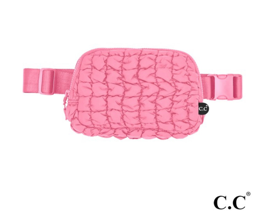 Quilted Puffer Fanny/Chest Bag