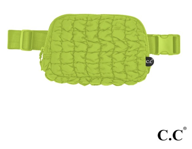 Quilted Puffer Fanny/Chest Bag