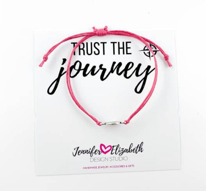 “Trust The Journey” Inspirational Bracelet