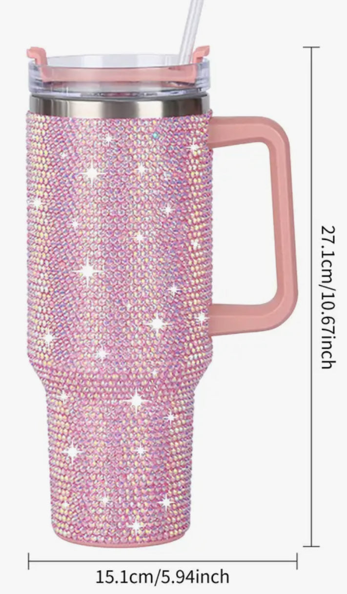 Rhinestone 40 oz Tumbler