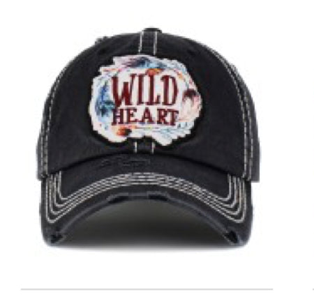 Wild Heart Denim Cap